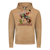 Vintage Camel howdy christmas cowboy santa Vintage Hoodie - MaliasSmallBusiness