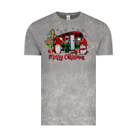 Cloud Rock merry christmas gnome caravan Vintage Tee - JahusDesignShop