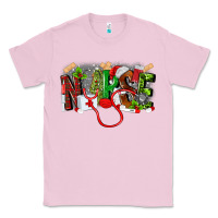 Bubblegum Pink nurse christmas Classic Tee - MaliasSmallBusiness