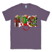 Lavender nurse christmas Classic Tee - MaliasSmallBusiness