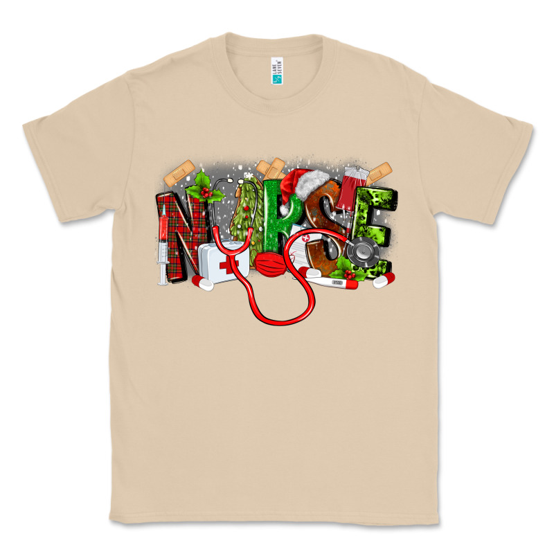 Nurse Christmas Classic Tee by MaliasSmallBusiness | Teevron