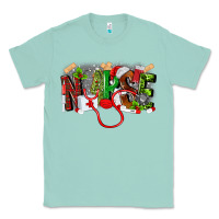 Seafoam nurse christmas Classic Tee - MaliasSmallBusiness