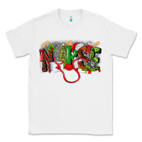 White nurse christmas Classic Tee - MaliasSmallBusiness