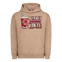 Pigment Burro V For is Valentine Venti Urban Hoodie - CowhideDigitalArt