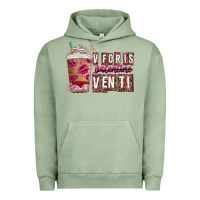 Pigment Oil Green V For is Valentine Venti Urban Hoodie - CowhideDigitalArt