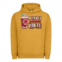 Pigment Peanut Butter V For is Valentine Venti Urban Hoodie - CowhideDigitalArt