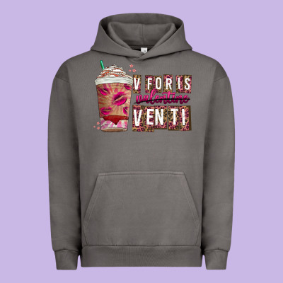 V For Is Valentine Venti Urban Hoodie Designed By Cowhidedigitalart