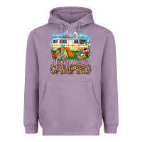 Lavender Happy Easter camping Heavyweight Hoodie - OliviaCreatesArt