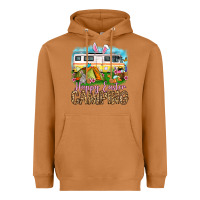 Meerkat Happy Easter camping Heavyweight Hoodie - OliviaCreatesArt