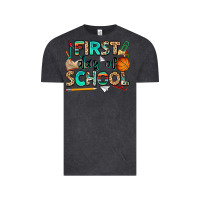 Vintage Black first day of school Vintage Tee - NancyCooperArtShop
