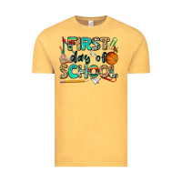 Vintage Mustard first day of school Vintage Tee - NancyCooperArtShop