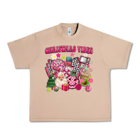 Burro retro pink christmas vibes Urban Heavy Tee - MaliasSmallBusiness