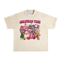 Sandshell retro pink christmas vibes Urban Heavy Tee - MaliasSmallBusiness