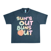 Midnight Navy sun's out buns out Urban Heavy Tee - JahusDesignShop