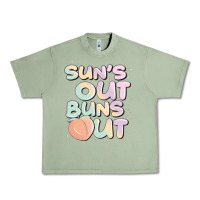 Oil Green sun's out buns out Urban Heavy Tee - JahusDesignShop