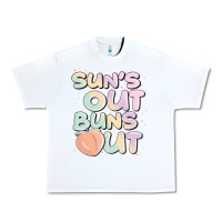 White sun's out buns out Urban Heavy Tee - JahusDesignShop