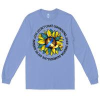 Colony Blue down syndrome Long Sleeve Tee - Artiststas