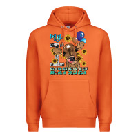 Carrot My first Birthday baby cow sunflower Premium Hoodie - HowdyJamesFarm