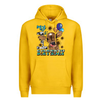 Lemon My first Birthday baby cow sunflower Premium Hoodie - HowdyJamesFarm