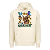 Tofu My first Birthday baby cow sunflower Premium Hoodie - HowdyJamesFarm