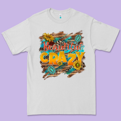 Beautiful Crazy Premium Tee Designed By Nancycooperartshop