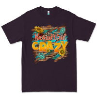 Plum beautiful crazy Premium Tee - NancyCooperArtShop
