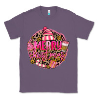 Lavender pink merry christmas Classic Tee - MaliasSmallBusiness