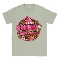 Matcha pink merry christmas Classic Tee - MaliasSmallBusiness