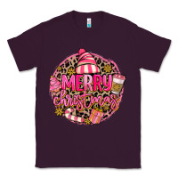 Plum pink merry christmas Classic Tee - MaliasSmallBusiness