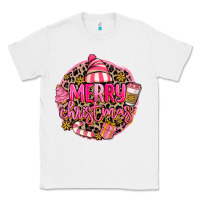 White pink merry christmas Classic Tee - MaliasSmallBusiness