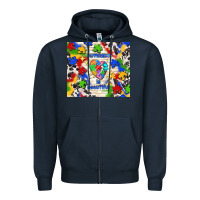 Navy different is beautiful Zipper Hoodie - TumblerDesignByShophia