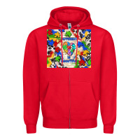 Red different is beautiful Zipper Hoodie - TumblerDesignByShophia