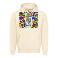 Sandshell different is beautiful Zipper Hoodie - TumblerDesignByShophia