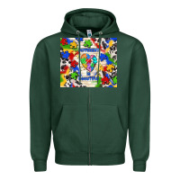 Sports Green different is beautiful Zipper Hoodie - TumblerDesignByShophia