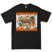 Black grateful thankful blessed Premium Tee - JahusDesignShop