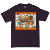 Plum grateful thankful blessed Premium Tee - JahusDesignShop