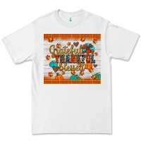 White grateful thankful blessed Premium Tee - JahusDesignShop