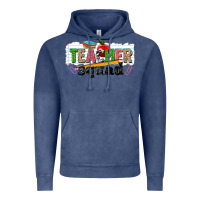 Vintage Denim teacher squad Vintage Hoodie - NancyCooperArtShop