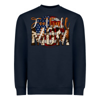Navy football mom Heavyweight Sweatshirt - Jasminsmagicworld