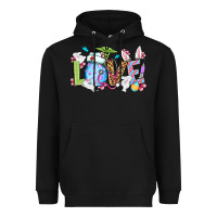 Black Love Nurse Easter Heavyweight Hoodie - OliviaCreatesArt