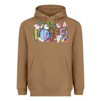 Toasted Coconut Love Nurse Easter Heavyweight Hoodie - OliviaCreatesArt