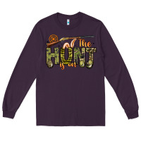 Plum the hunt is on Long Sleeve Tee - Artiststas