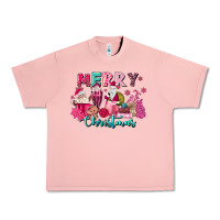 Salmon pink christmas coffee cups Urban Heavy Tee - MaliasSmallBusiness