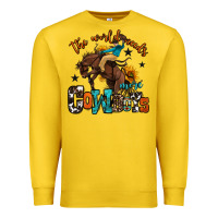 Lemon the world needs more cowboys Premium Sweatshirt - OliviaCreatesArt