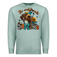 Seafoam the world needs more cowboys Premium Sweatshirt - OliviaCreatesArt