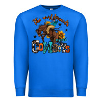 True Royal the world needs more cowboys Premium Sweatshirt - OliviaCreatesArt