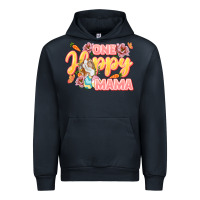 Navy One hoppy Mama Urban Hoodie - LillyAllenDesigns