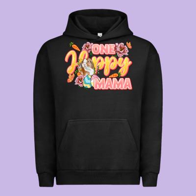 One Hoppy Mama Urban Hoodie Designed By Lillyallendesigns