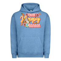 Pigment Pebble Blue One hoppy Mama Urban Hoodie - LillyAllenDesigns