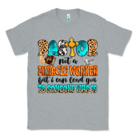 Heather Grey Pastor not a miracle worker Classic Tee - MaliasSmallBusiness